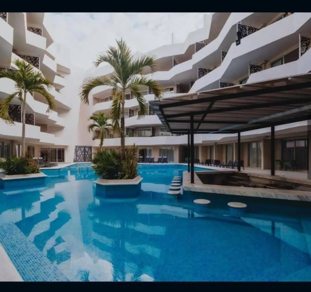 公寓 普拉亚卡门Private Pool Beautiful And Centric 1Br Ph公寓
